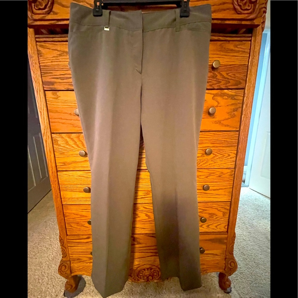 Dress Barn Green Dress Pants